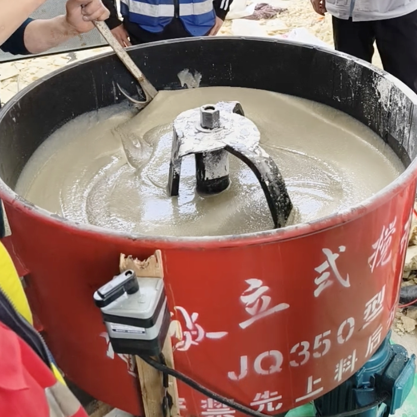 新青汽轮机余热压缩机导热油设备底座耐高温环氧树脂灌浆料