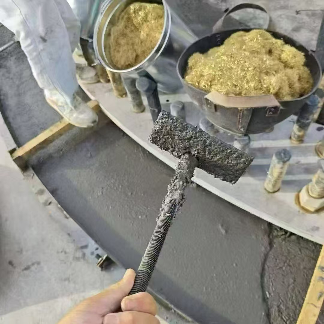 新青C120钢纤维高强无收灌浆料 轧机压缩机汽轮机发电机锻压设备底座灌浆材料